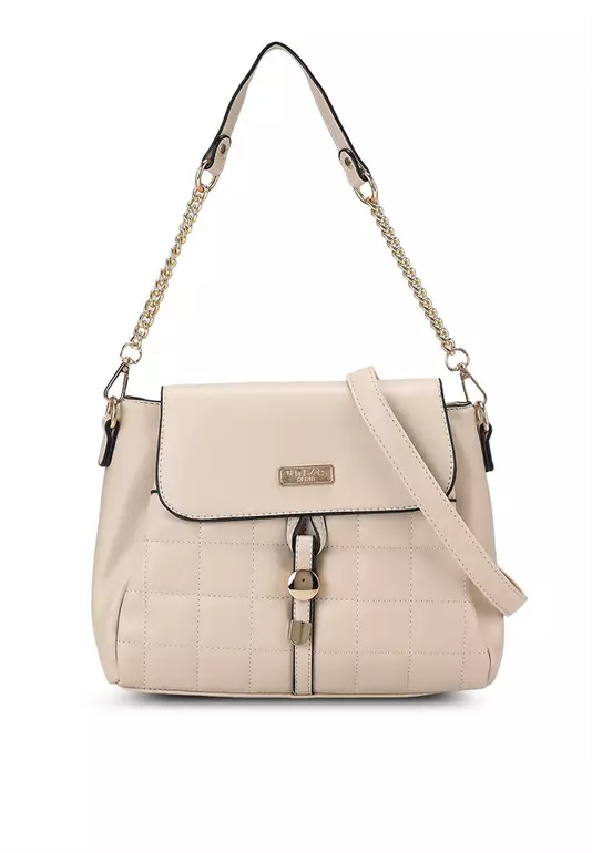 Quilted Fashion Convertible Shoulder Bag