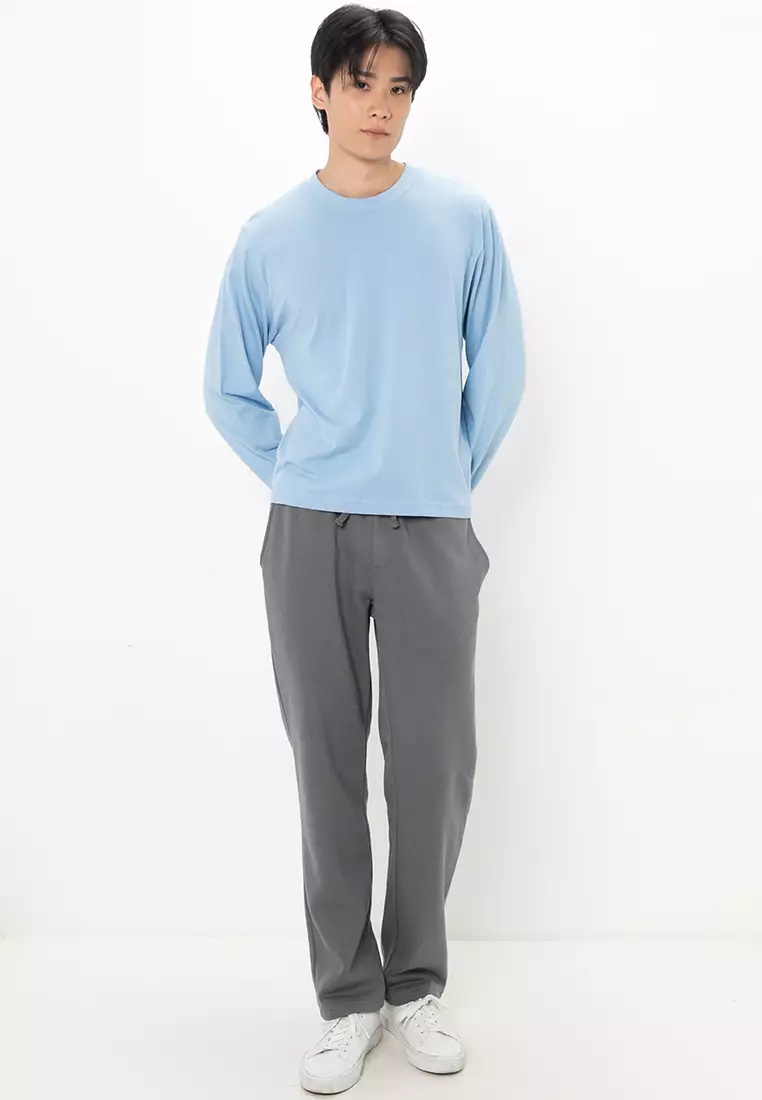 Organic Cropped Fit Long Sleeve T-Shirt