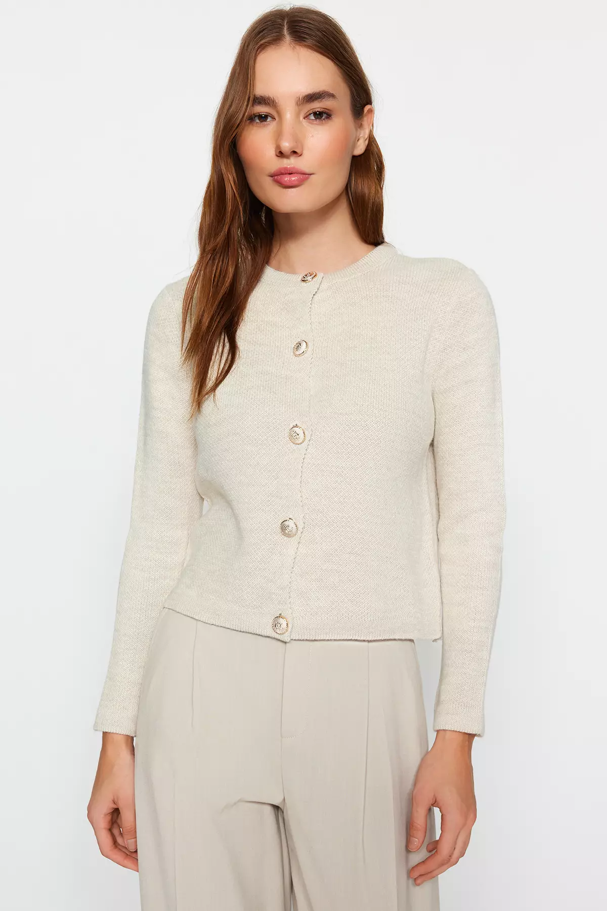 Buttoned Cardigan