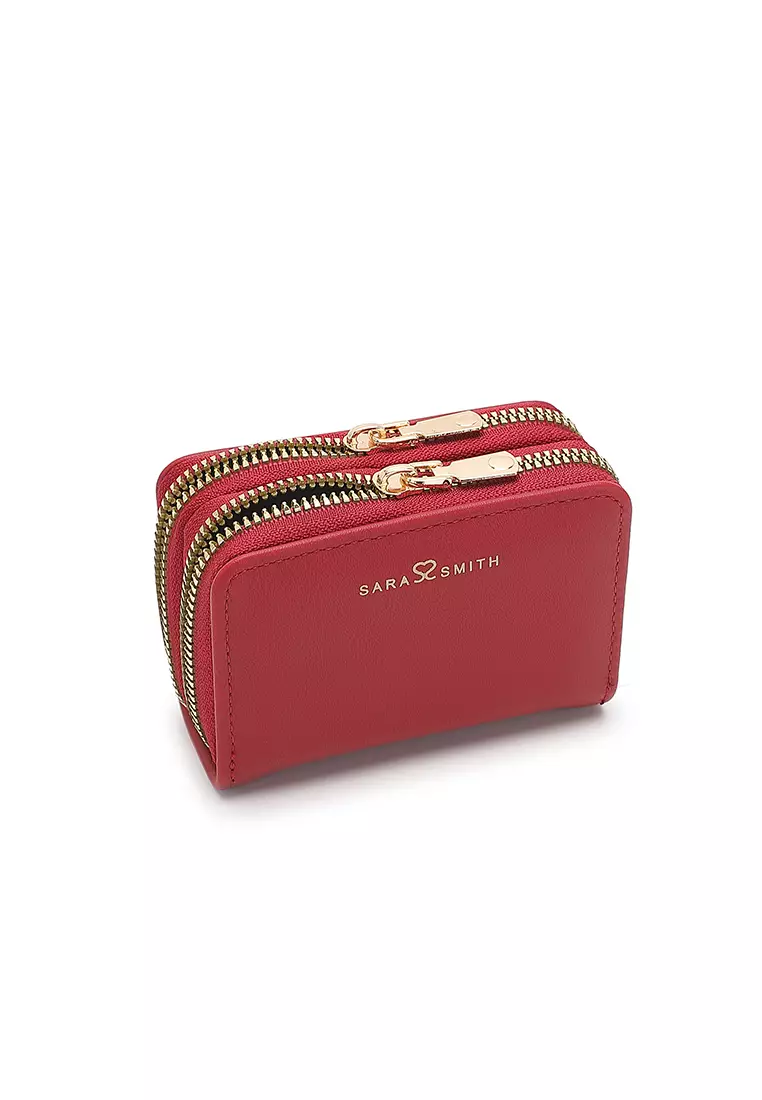 Women's Short Wallet / Purse - Red
