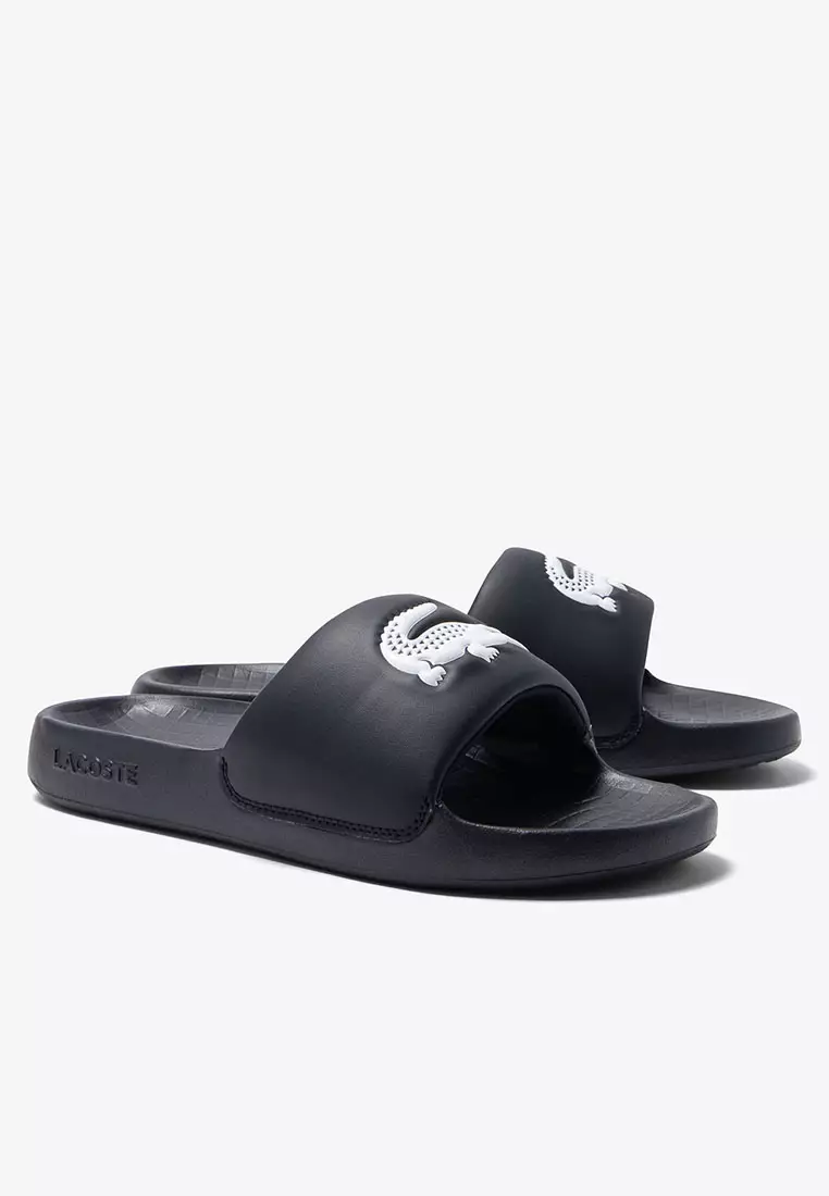 Buy Lacoste Men's Lacoste Croco 1,0 Synthetic Slides 2025 Online