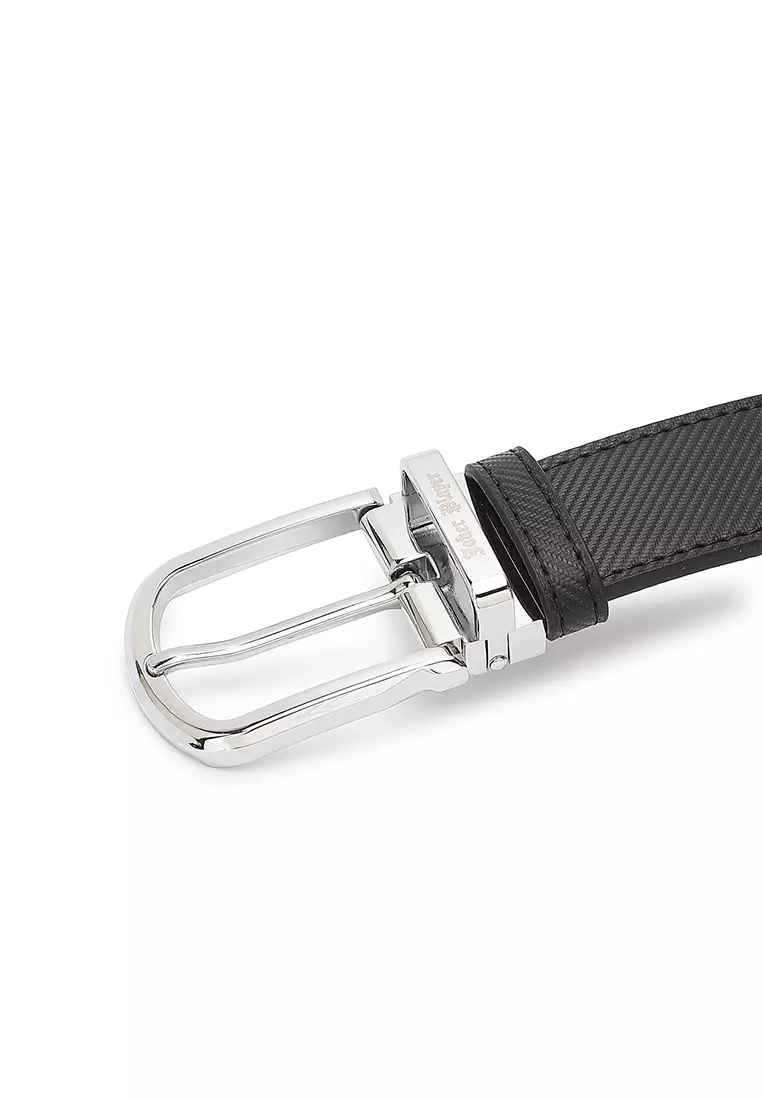 35mm Pin Buckle Belt - Black