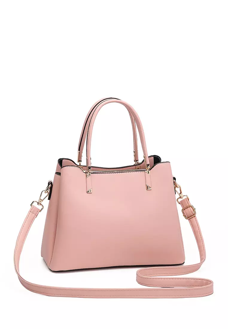 GYKACO WILLOW Beige - Tas Wanita Hand bag - Fashion Top Handle Bag (Import)