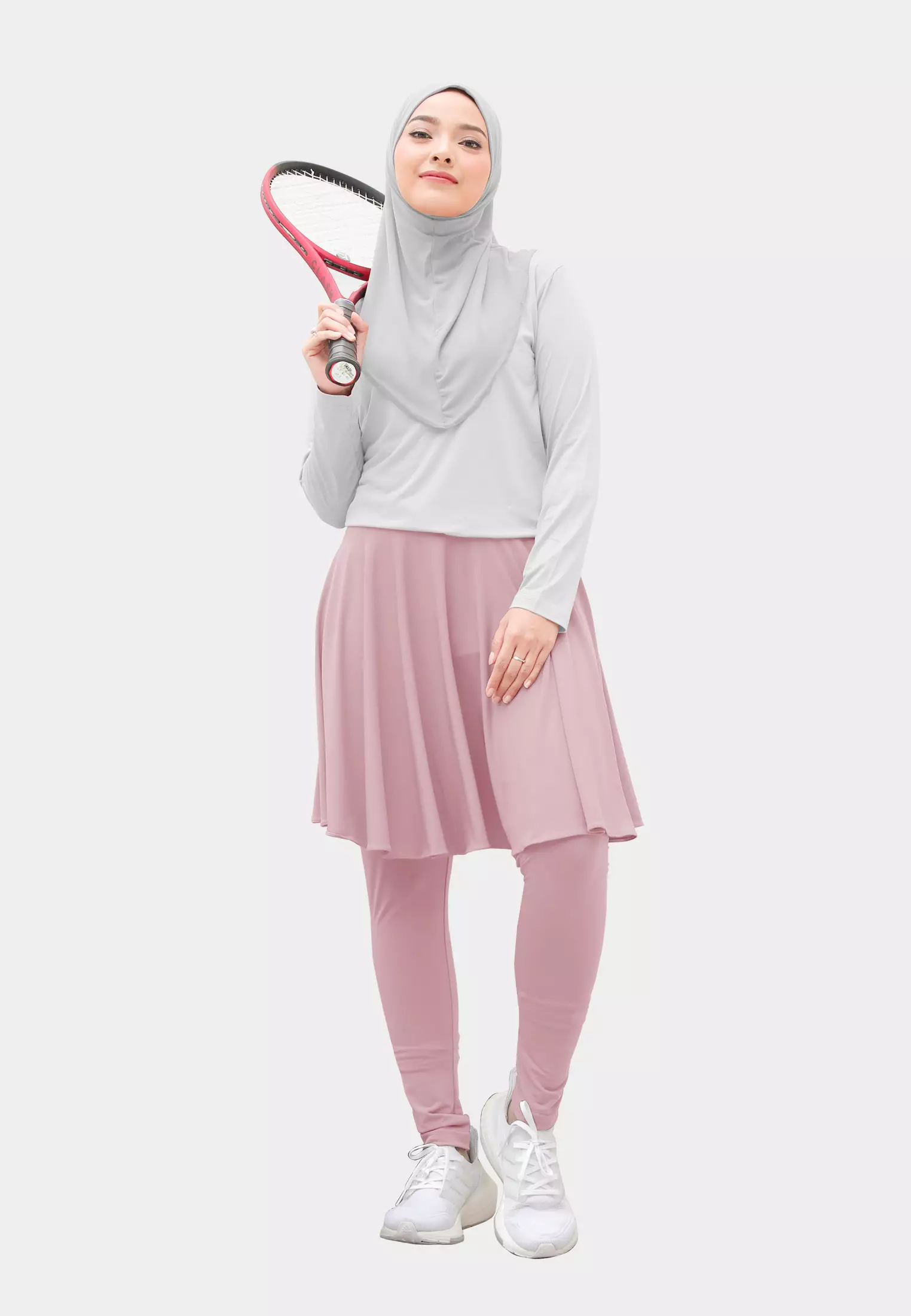 Zelena - Chahra Leggings Skirt | Celana Olahraga Legging Rok Wanita - XL