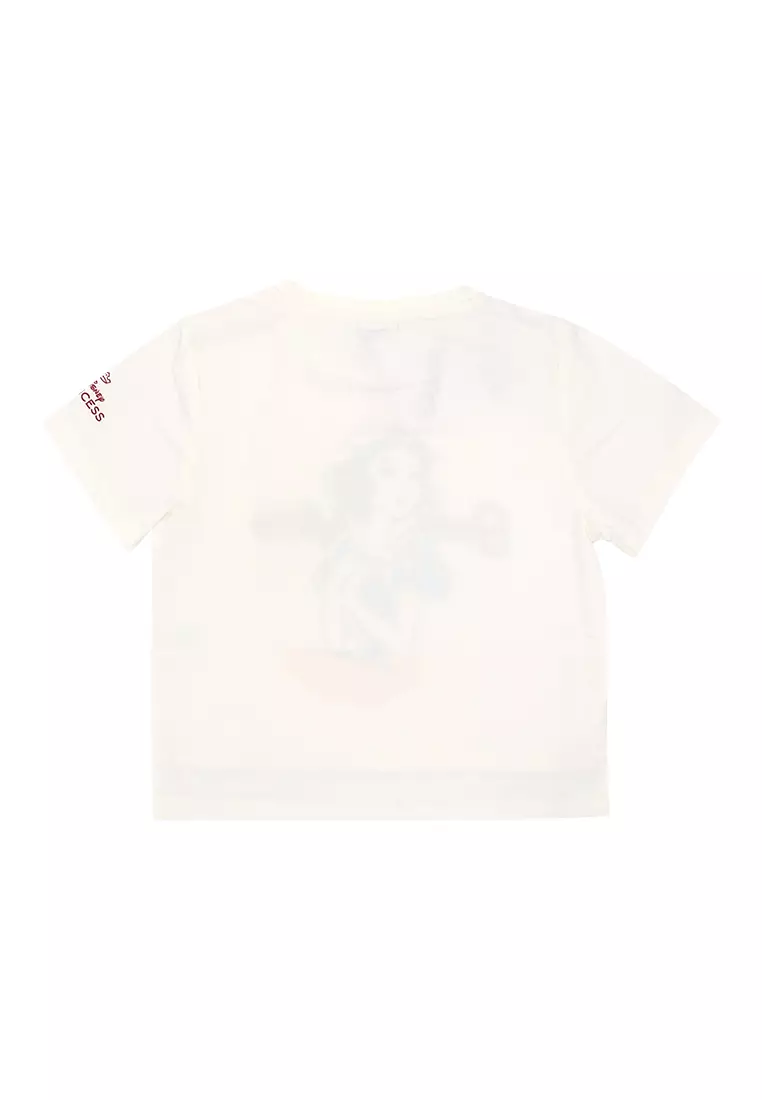 Girls Licensed Graphic Long Back T-Shirt "Snow White"