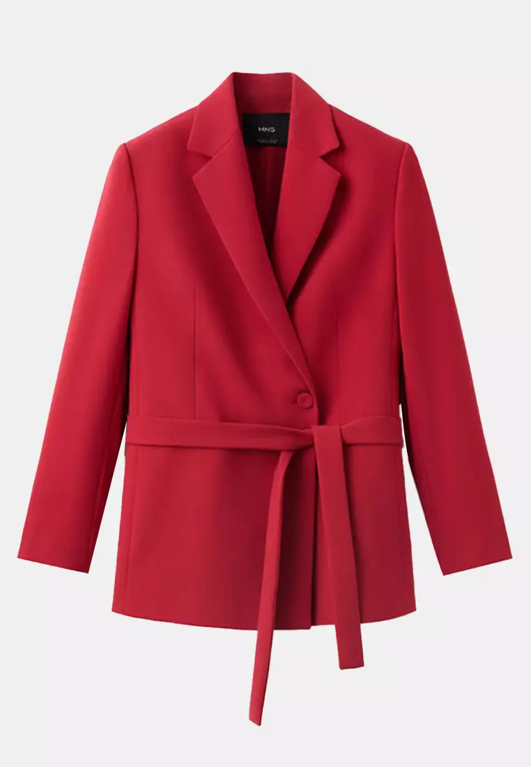 Belted Suit Blazer