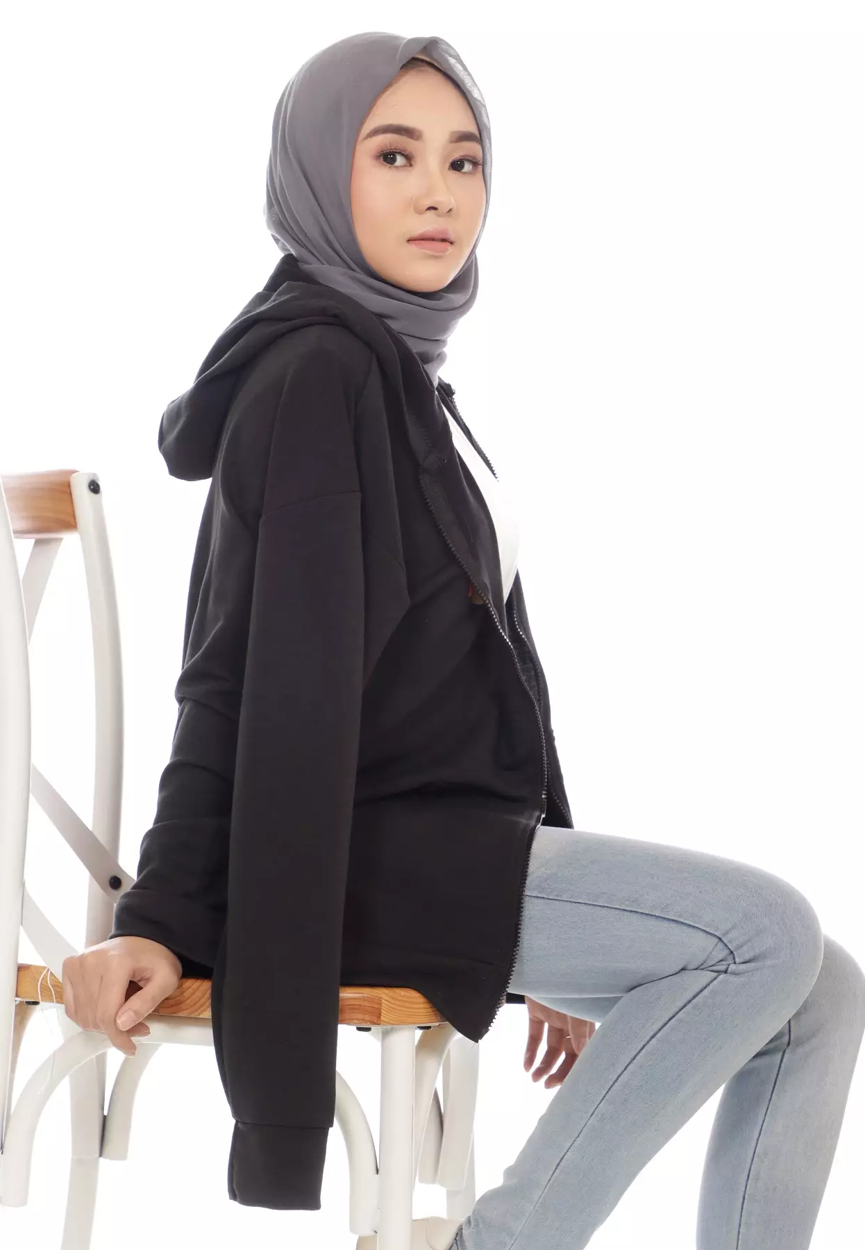 Jacket Hoodie W/ Zipper GAA