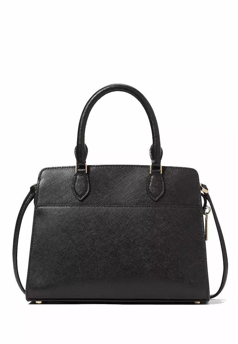 Madison Saffiano Leather Small Satchel