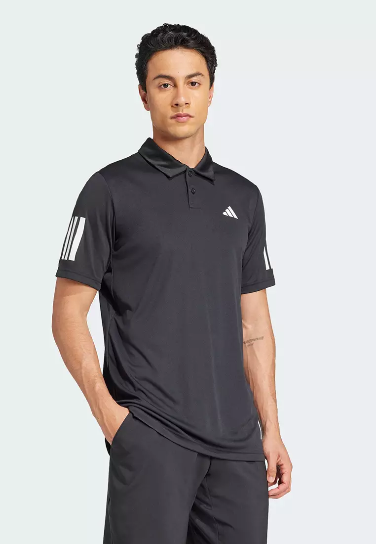 Club Tennis 3-Stripes Polo Shirt