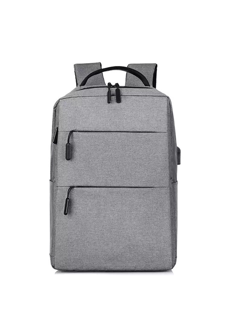 Buy A FRENZ Laptop Backpack with USB Charging Port Online ZALORA