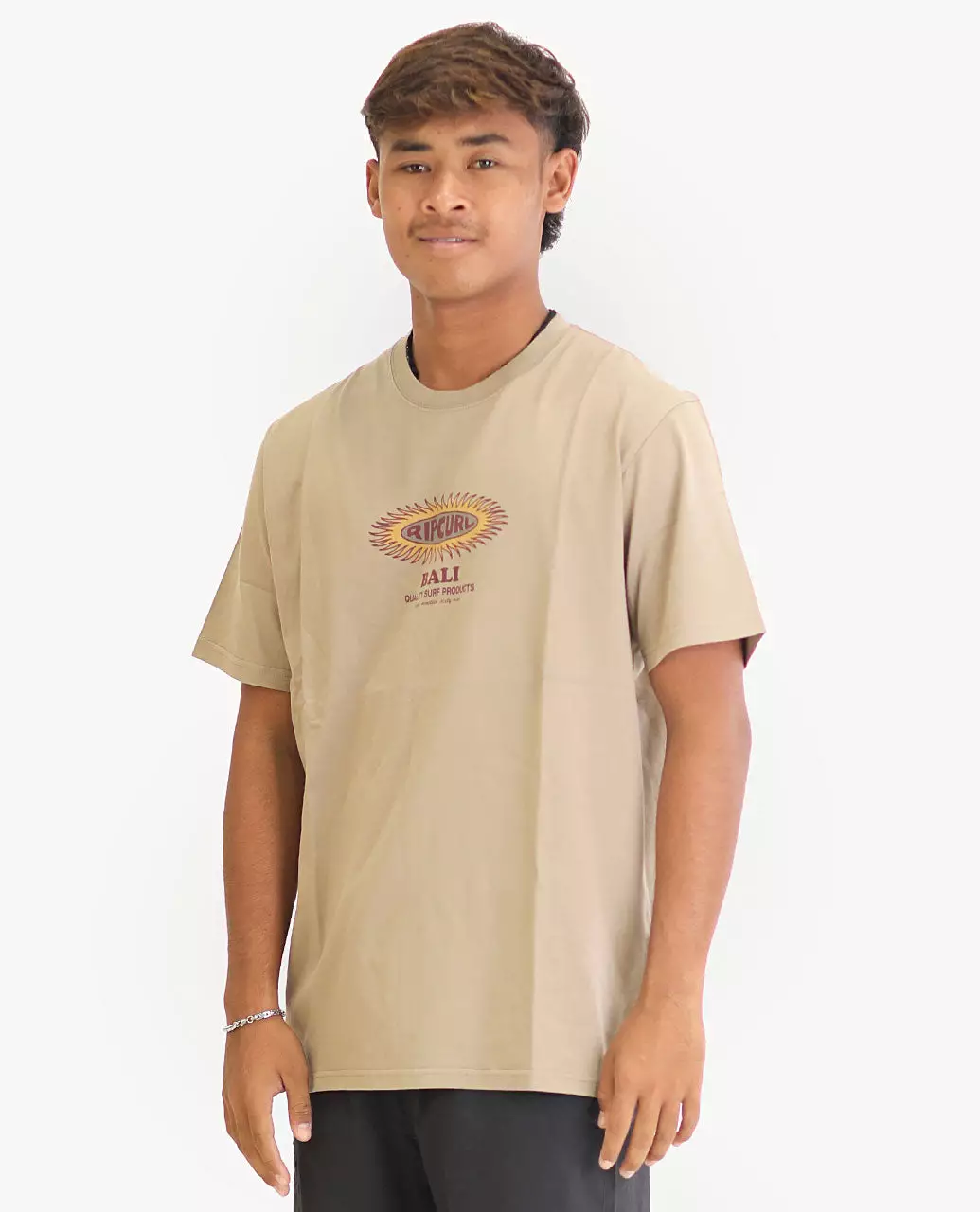Rip Curl Men Bali Sun Blast Tee - Sand Dune