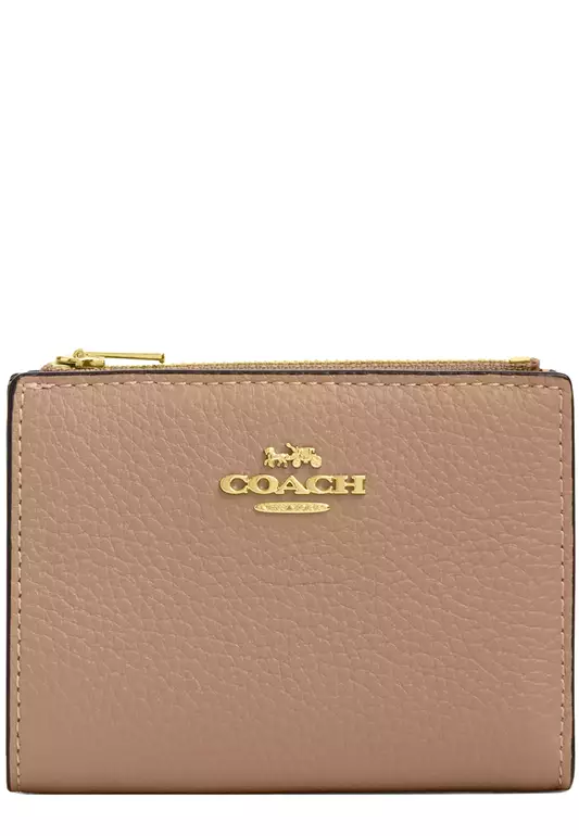 Coach Bifold Wallet in Taupe CM315