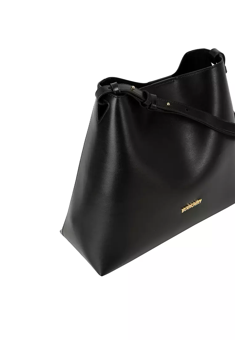 Triangular Shoulder Bag - Noir