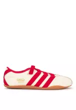 Cream White / Red / Gold Metallic