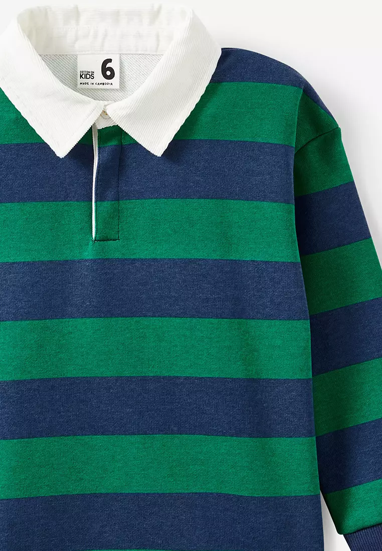 Rugby Polo Fleece Shirt