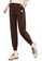 A-IN GIRLS brown Elastic Waist Casual Pants B583AAA46EBF5BGS_1