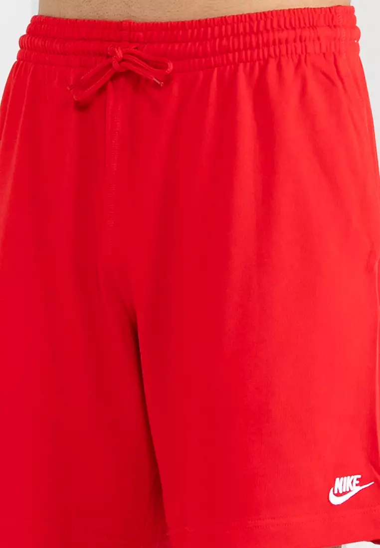 Red nike on sale swim shorts