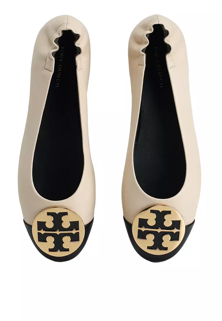 Buy TORY BURCH Claire Cap-Toe Ballet Flats (tr) 2025 Online