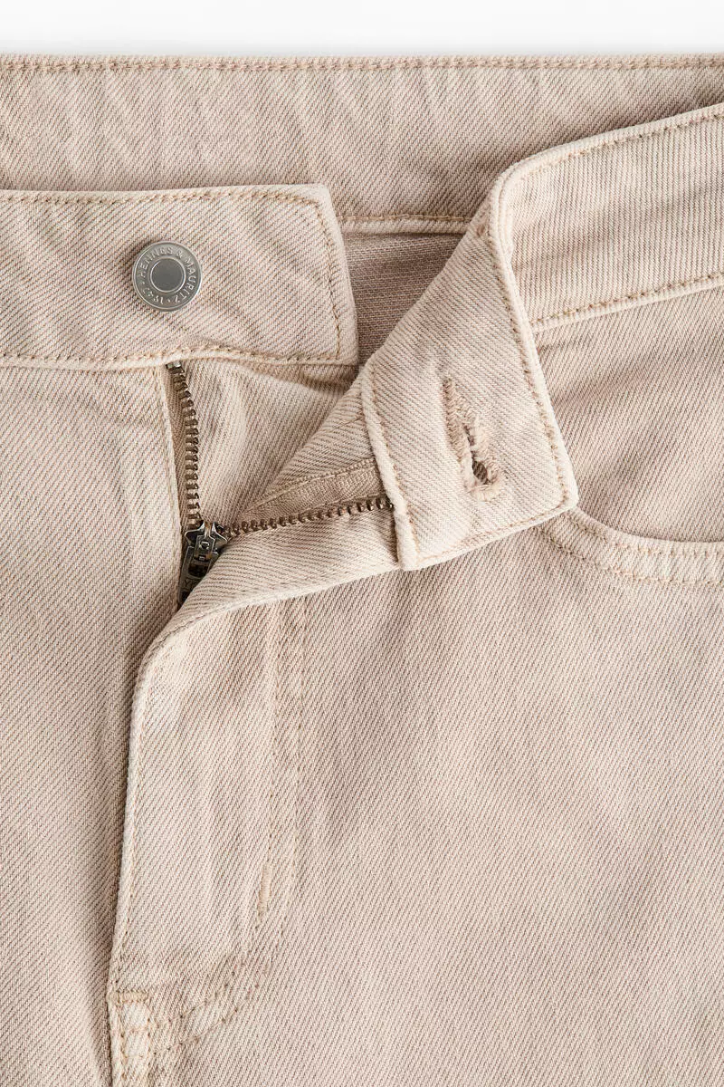 Mom Slim Fit High Waist Ankle Jeans