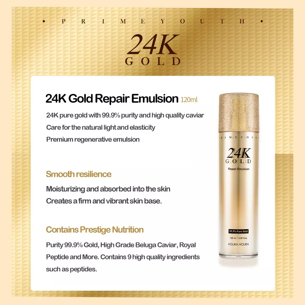 Holika Holika Prime Youth 24K Gold Emulsion EX