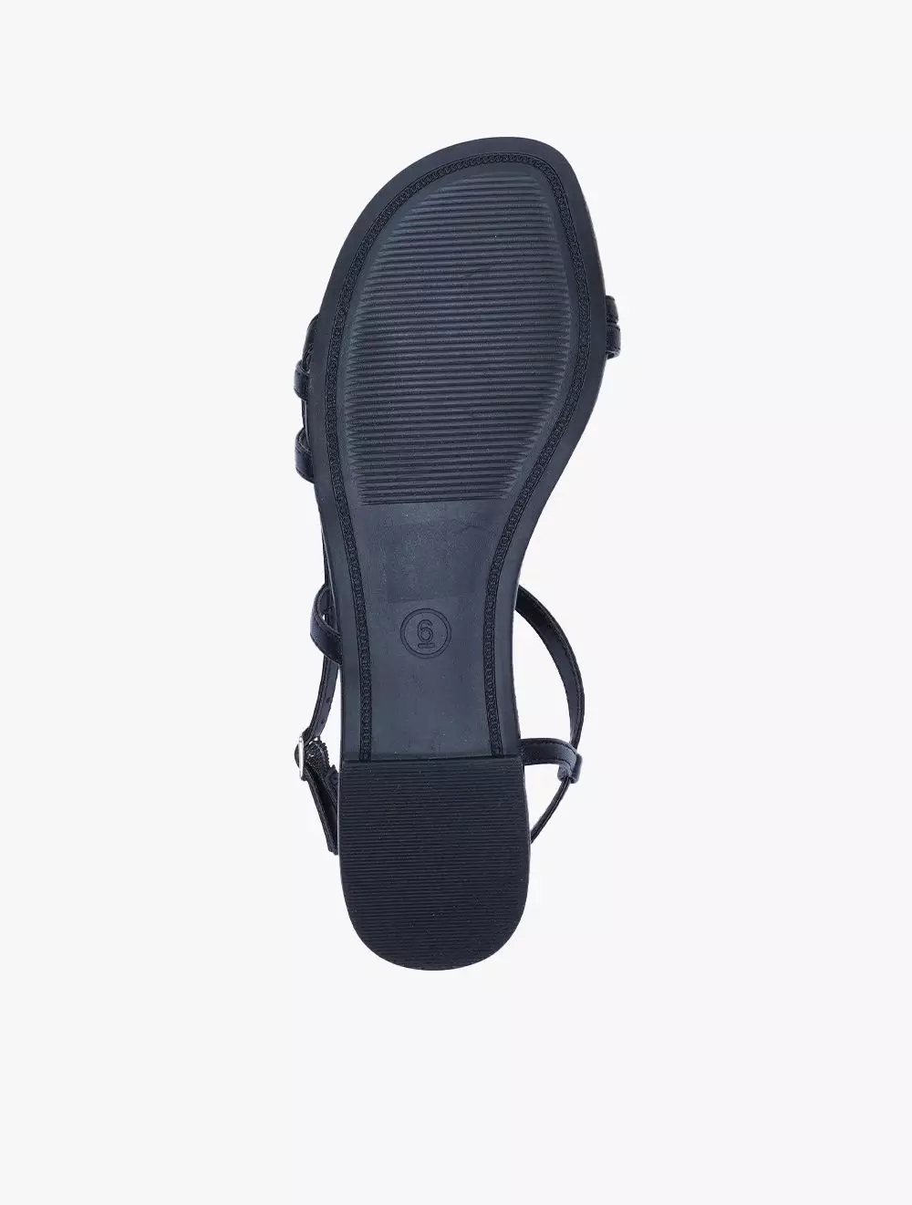 Payless Chrissie Womens Bea Sling Flats - Black_05 - Black