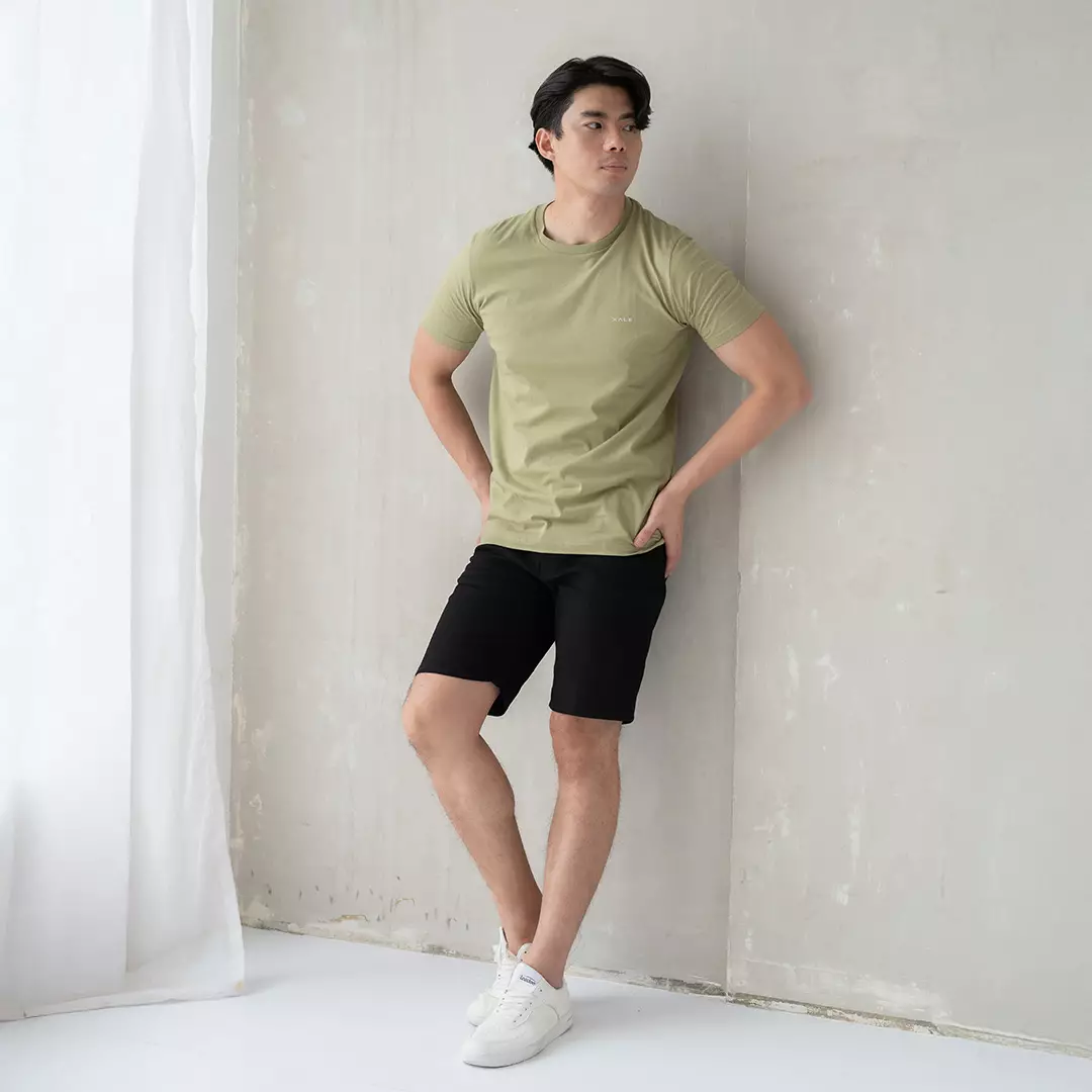 Kale Arion Olive Green / T-Shirt Pria Lengan Pendek / Unisex