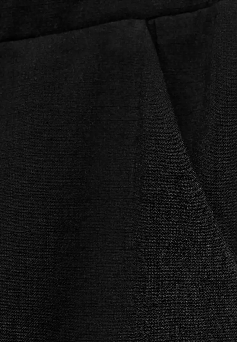 Drawstring Straight Trousers