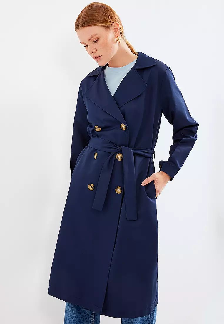 Double Breasted Trench Coat