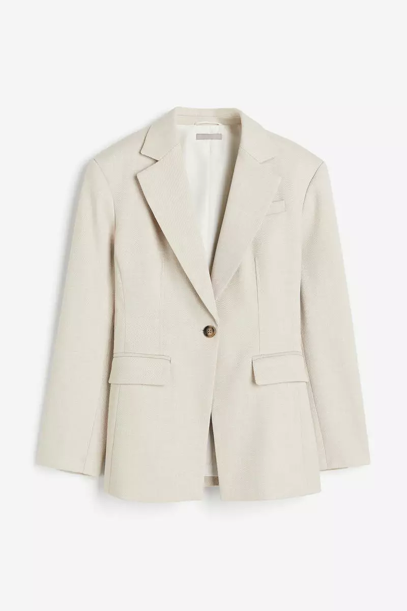 Buy H&M Tapered-waist blazer 2024 Online | ZALORA Singapore