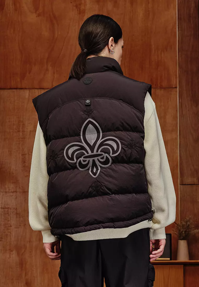 MEN'S PALLADIUM LOGO DOWN VEST
