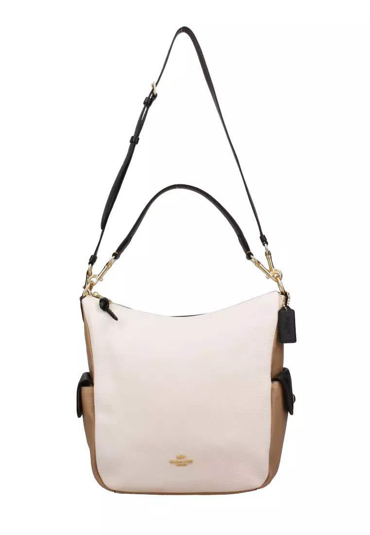 Buy Coach Coach Pennie Shoulder Bag In Colorblock White/Multi Online ZALORA Malaysia