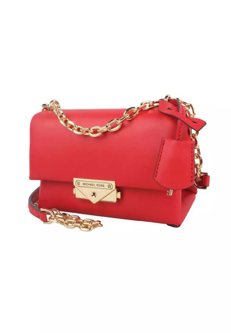 Michael kors bright red crossbody bag Clearance