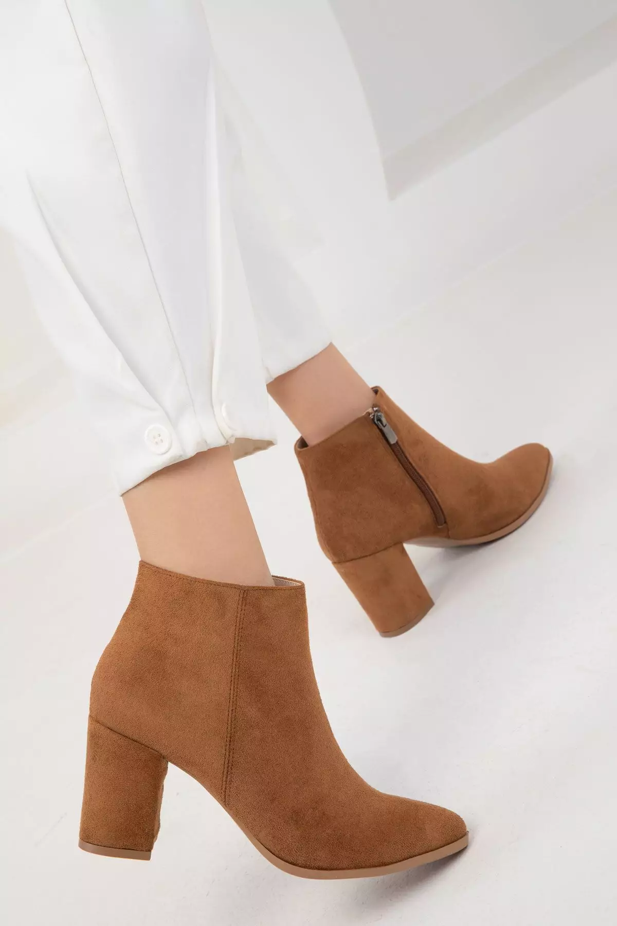 Discount on Soho  shoes - SKU: Chunk Heeled Ankle Boots