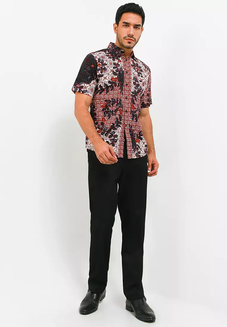 Hem Batik Daun Jalar
