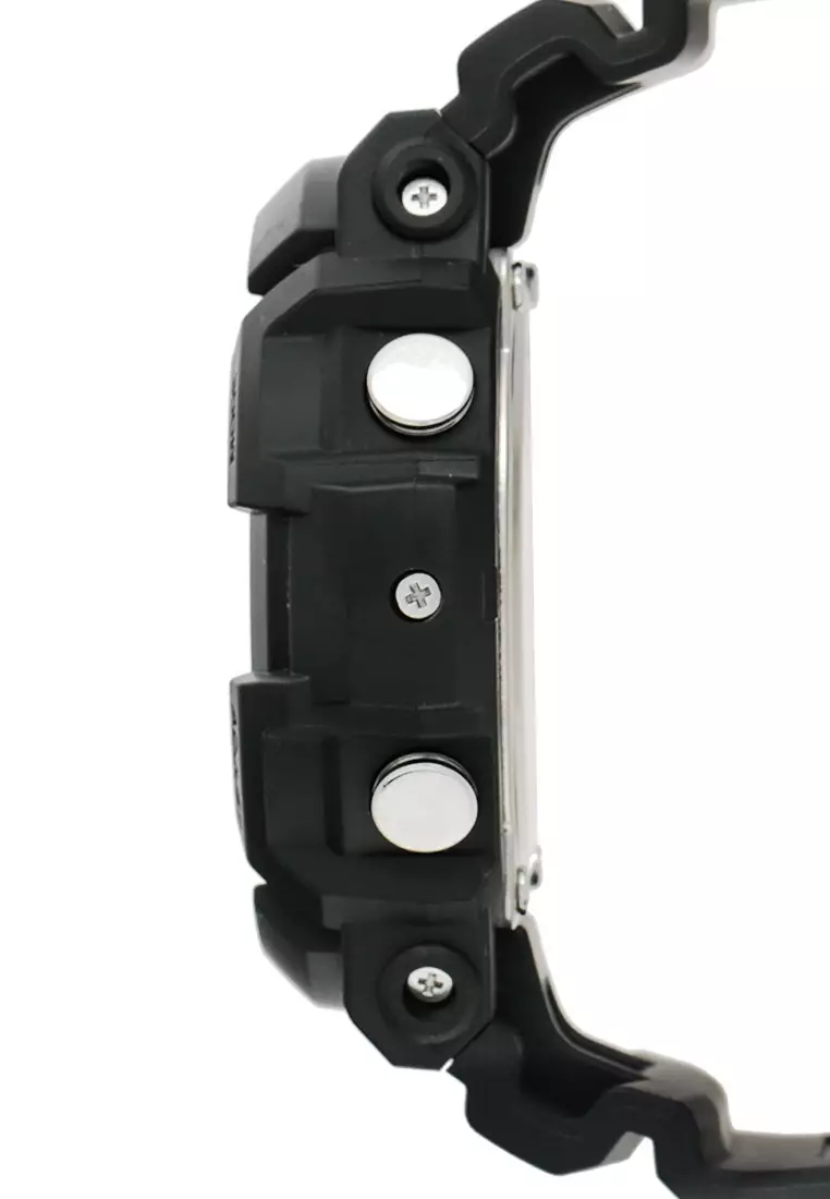 Casio G-SHOCK Jam Tangan Pria - Black - Resin - GAS-100B-1ADR
