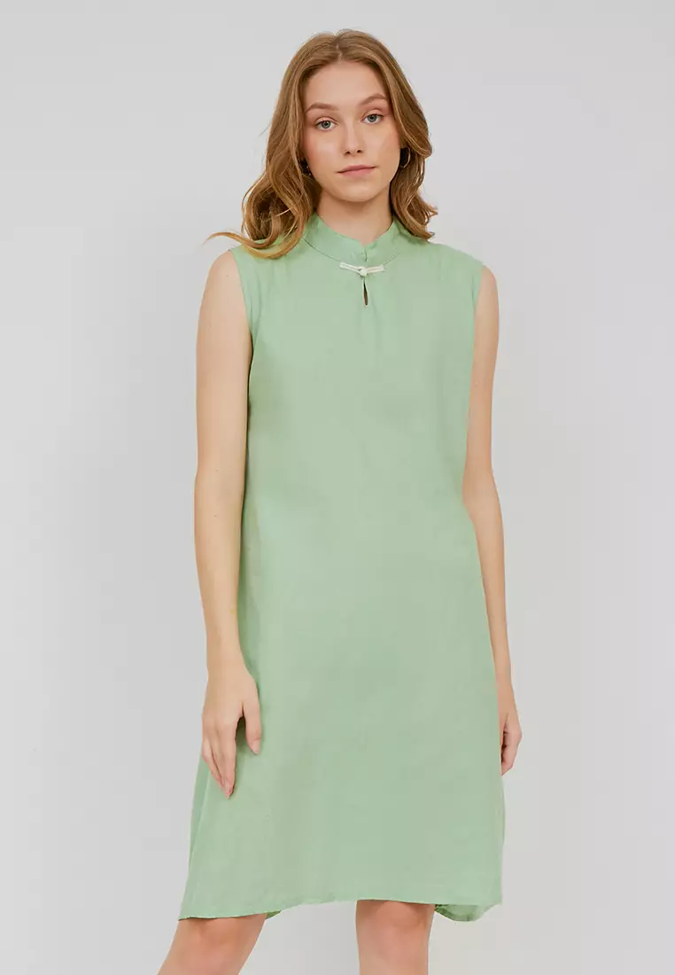CHLOE GREEN DRESS
