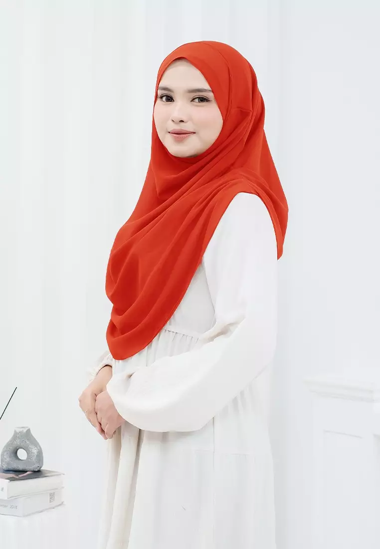 HIJAB INSTAN NASHWA - RED