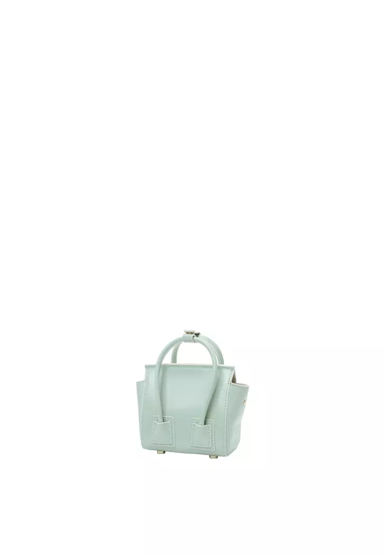 [Online Exclusive] UNNI Nano Top Handle Bag - Light Mint