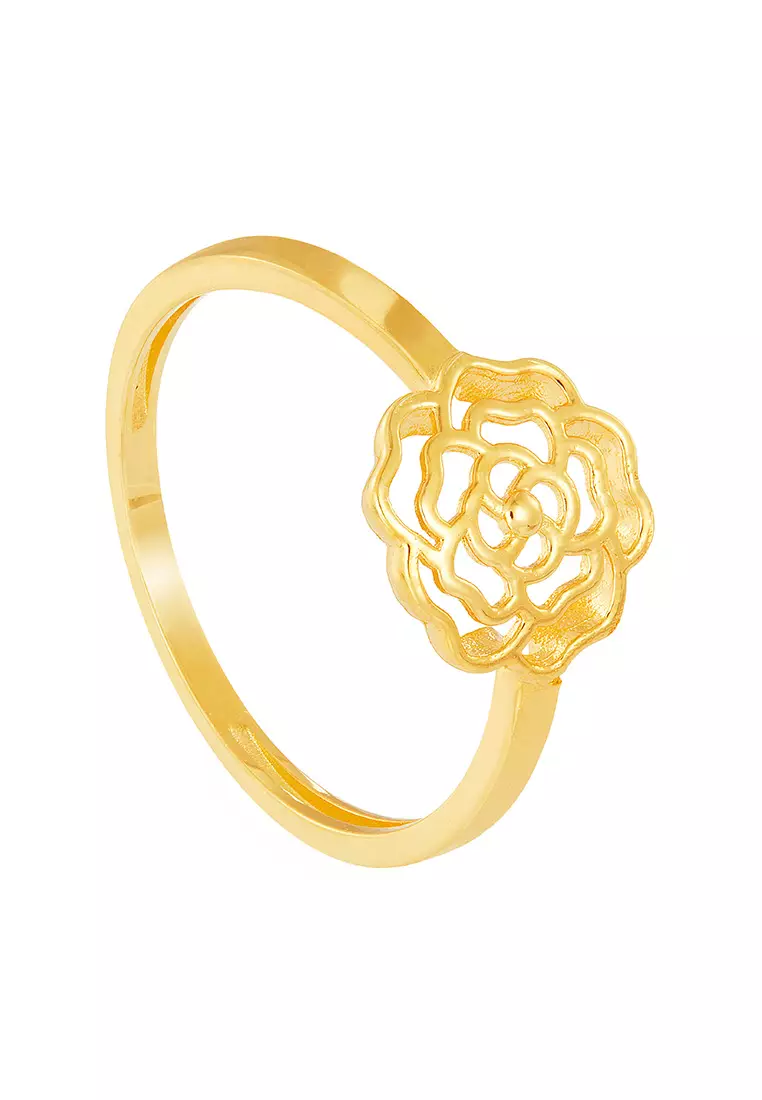 HABIB Oro Italia 916 Yellow Gold Ring GR54230324 (22K Gold)