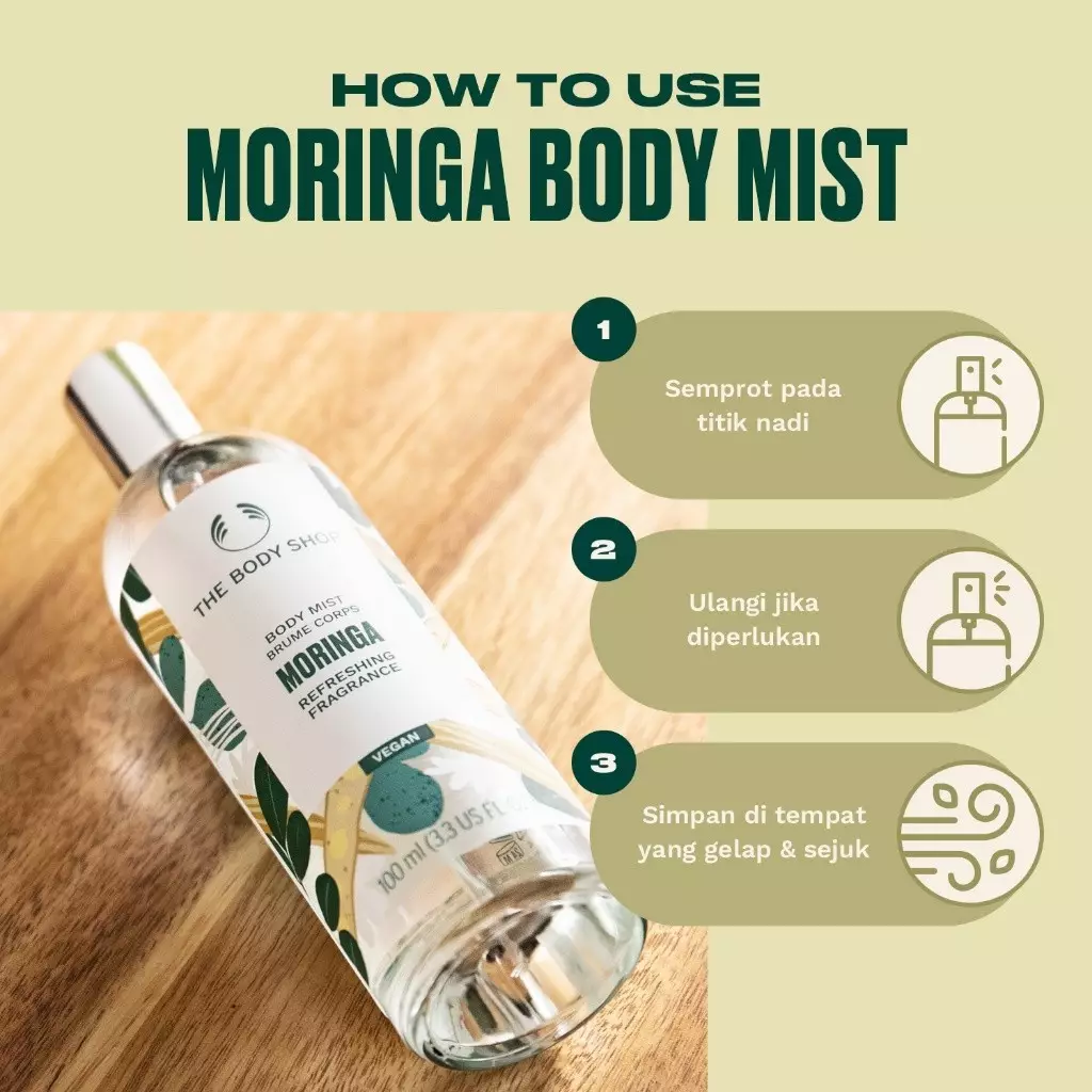 Moringa Body Mist 100ml