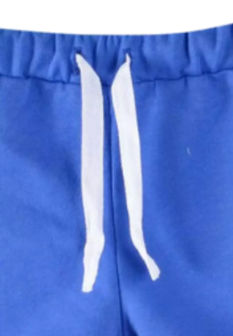 Viet Drawstring Shorts - Blue