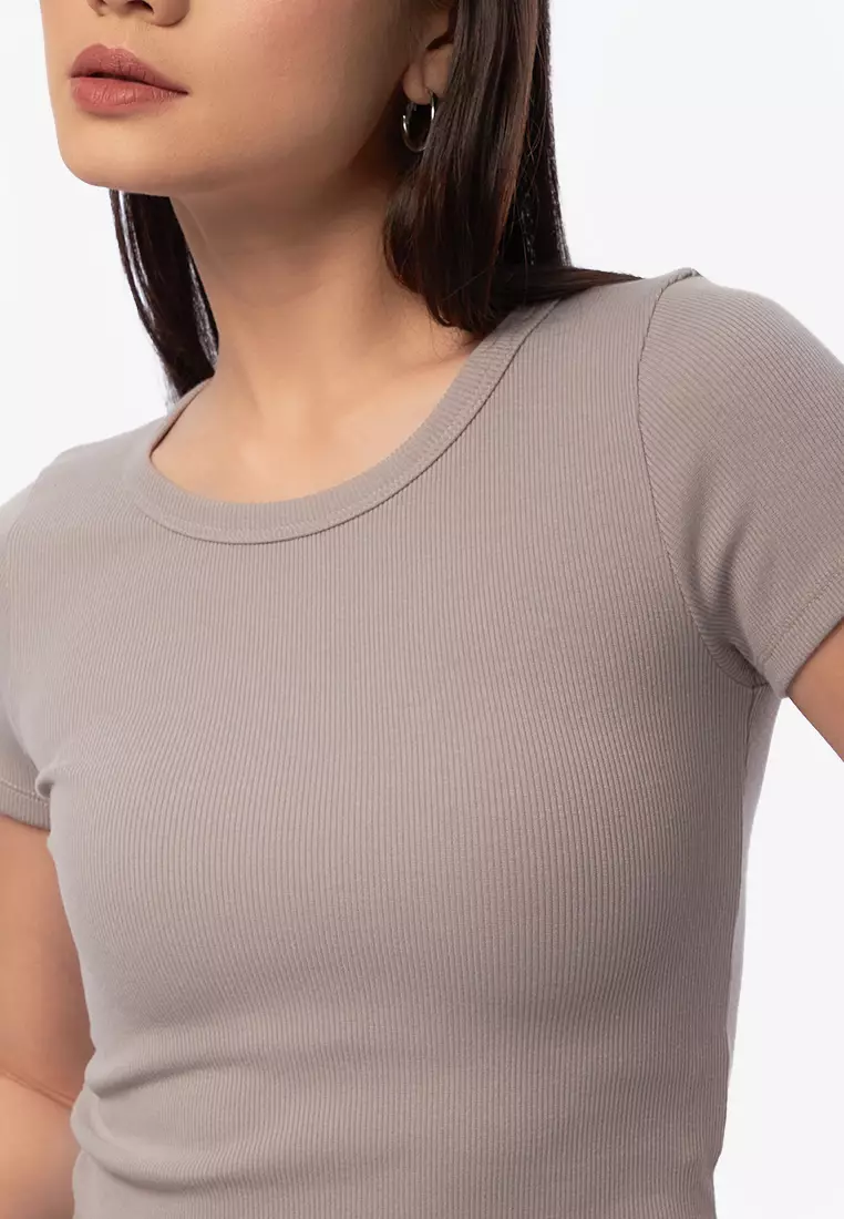 Short Sleeve Rib T-Shirt