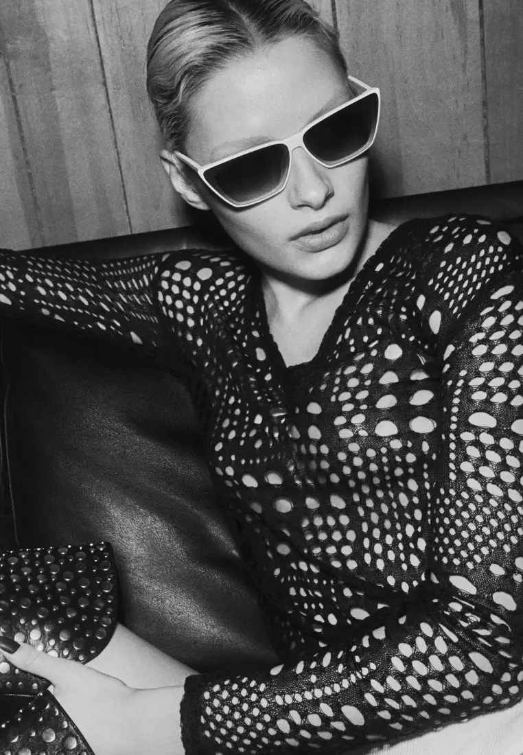 Bad Habit Sunglasses - Bone/Smoke