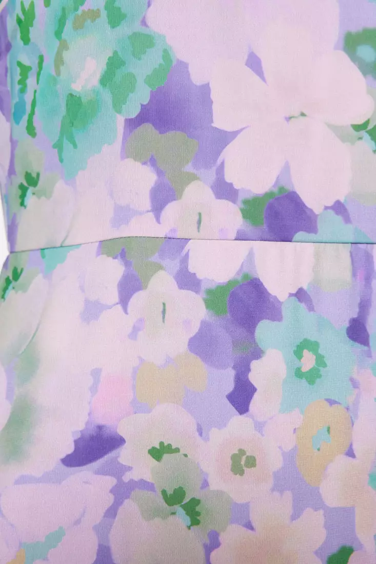 Floral Print Woven Dress