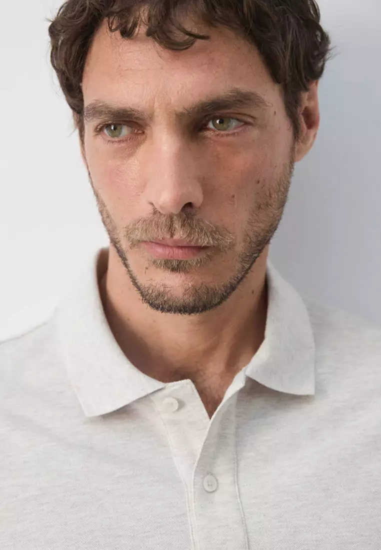 Regular-Fit Piqué Polo Shirt