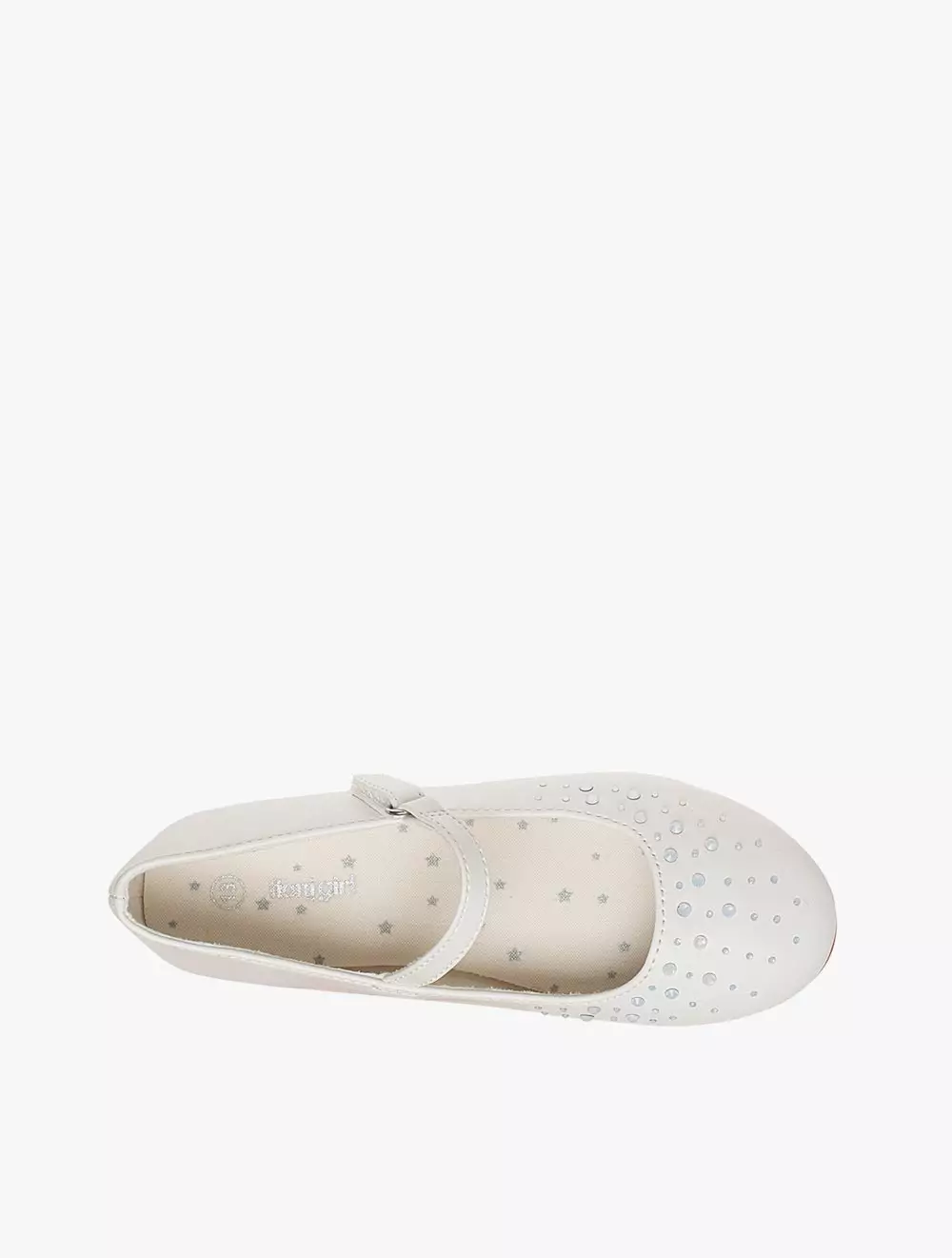 Payless Fiona Girl Childrens Strass Queen Youth MJ - White_07