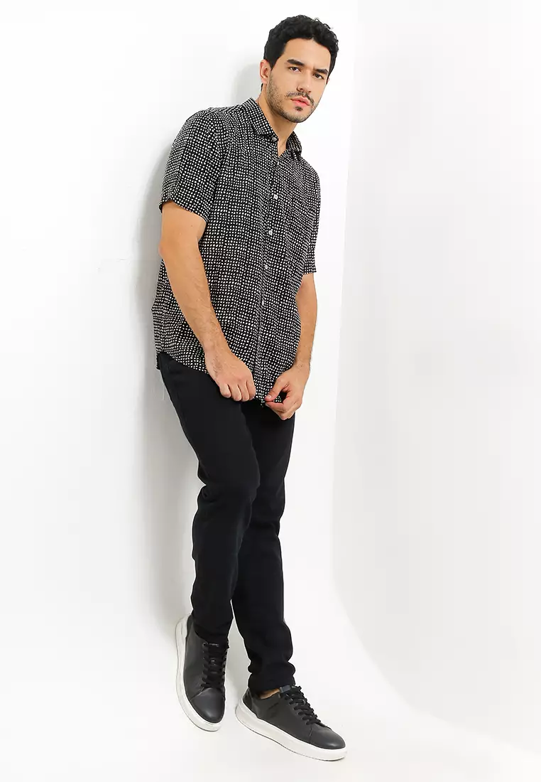 AS Kemeja Lengan Pendek