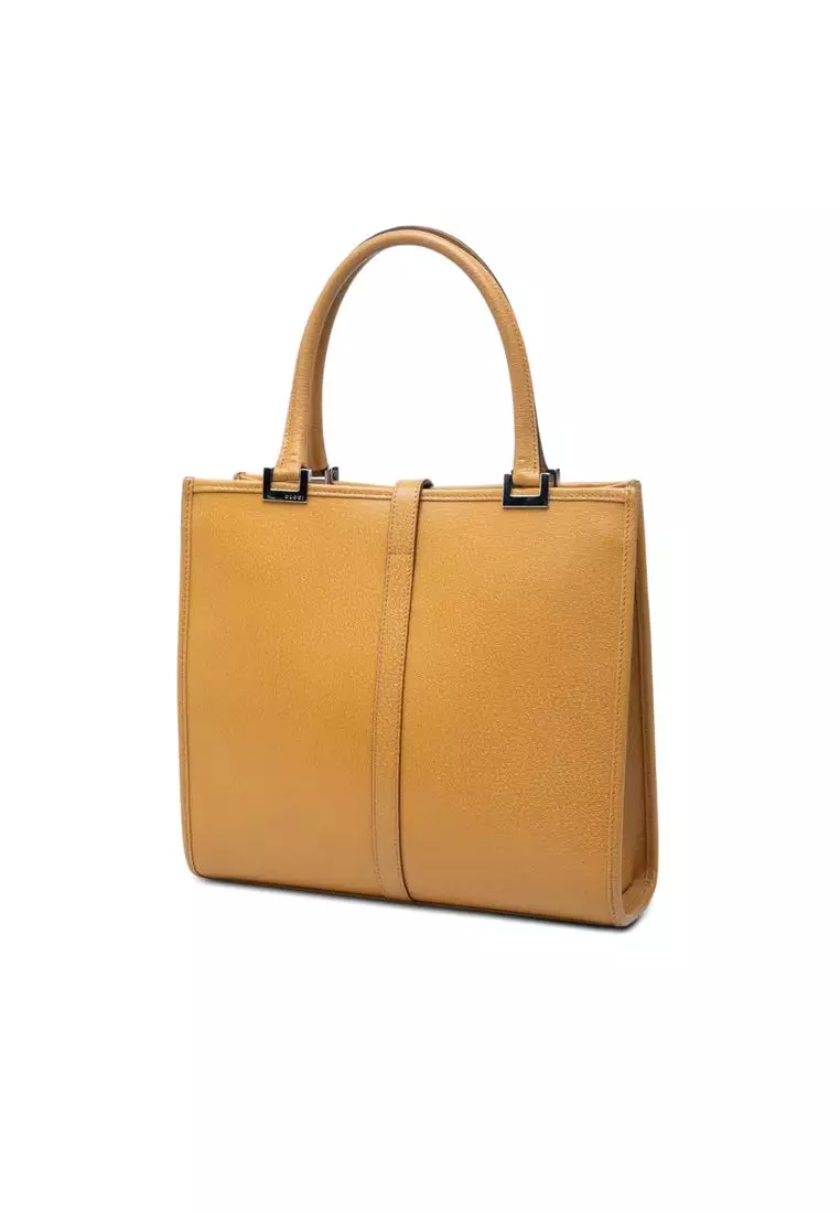 Pre-Loved Gucci Calfskin Jackie Handbag