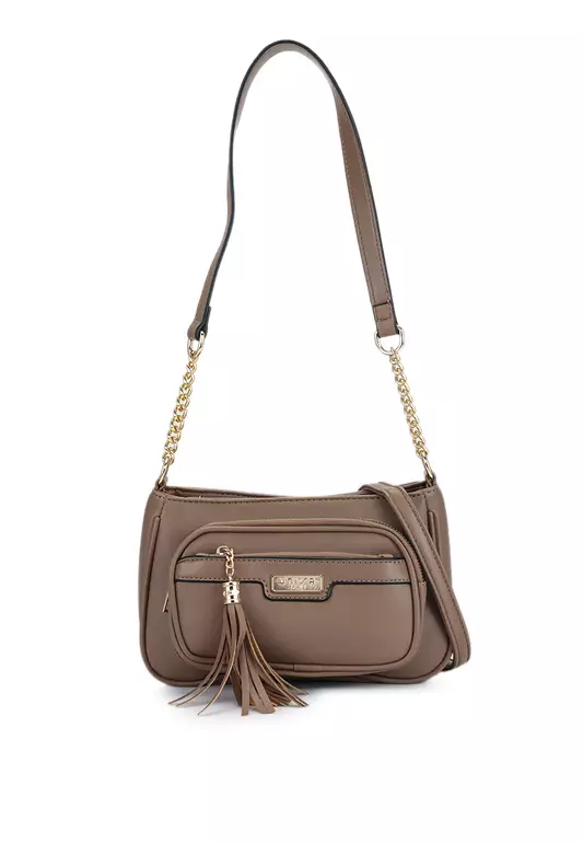 Faux Leather Convertible Top Handle Bag