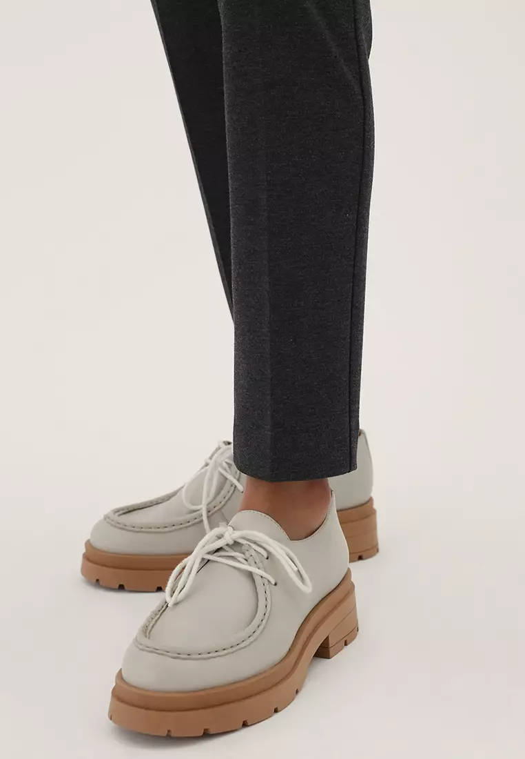 Jersey Slim Fit Ankle Grazer Trousersâ